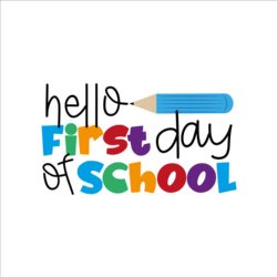 Kinder 1st day graphic
